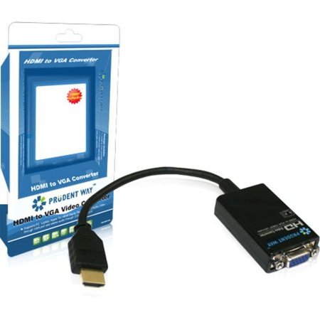 PRUDENT WAY Hdmi To Vga Video Converter Wi PWI-HDMI-VGA